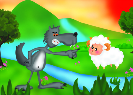 2.The Wolf and the Lamb (狼和小羊)
