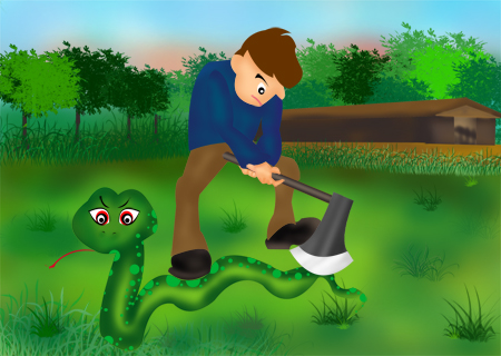 6.The Man and the Serpent (人和蛇)
