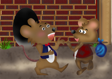 7.The Town Mouse and the Country Mouse (城里老鼠和乡下老鼠)