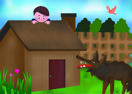 16.The Wolf and the Kid (狼与小孩儿)