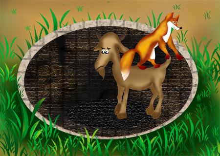82.The Fox and the Goat (狐狸和山羊)